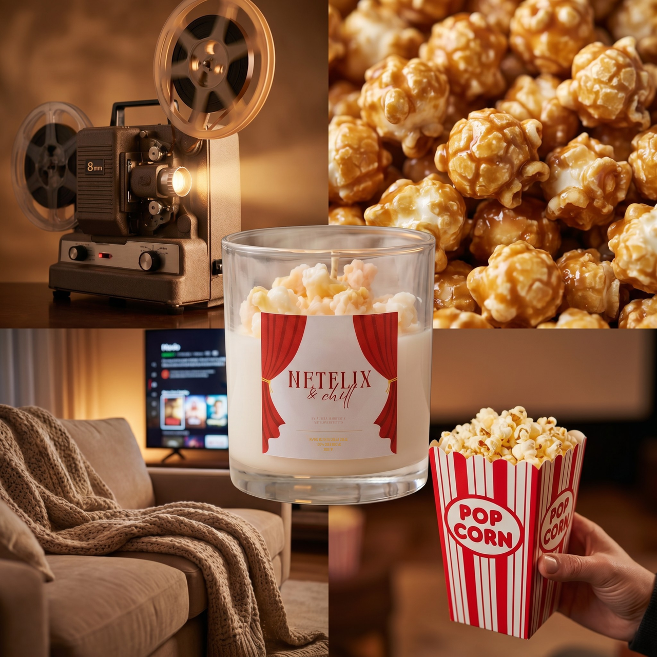 Соева свещ - Netflix & Chill 🍿